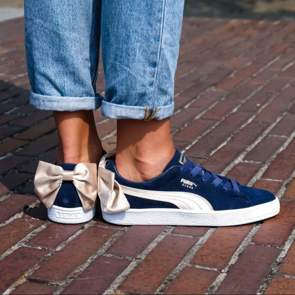 PUMA Suede Bow Sneakers - Picture 5 of 8